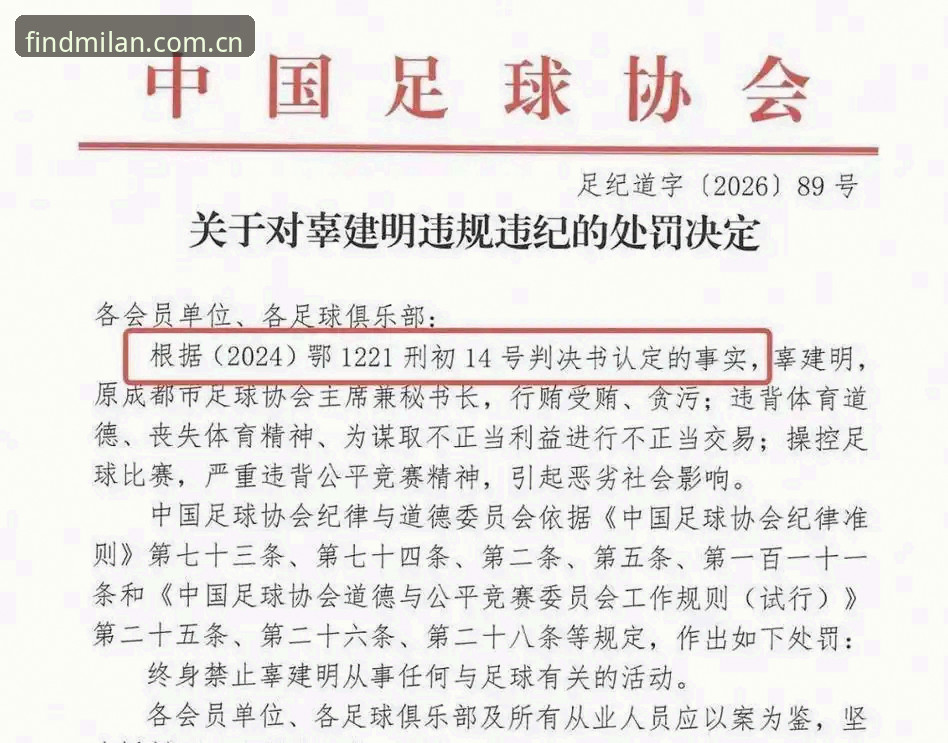 AC米兰官网访问方法必备 终身禁足17人与五年禁赛48人:中国足球整肃名单背后的行业分化逻辑